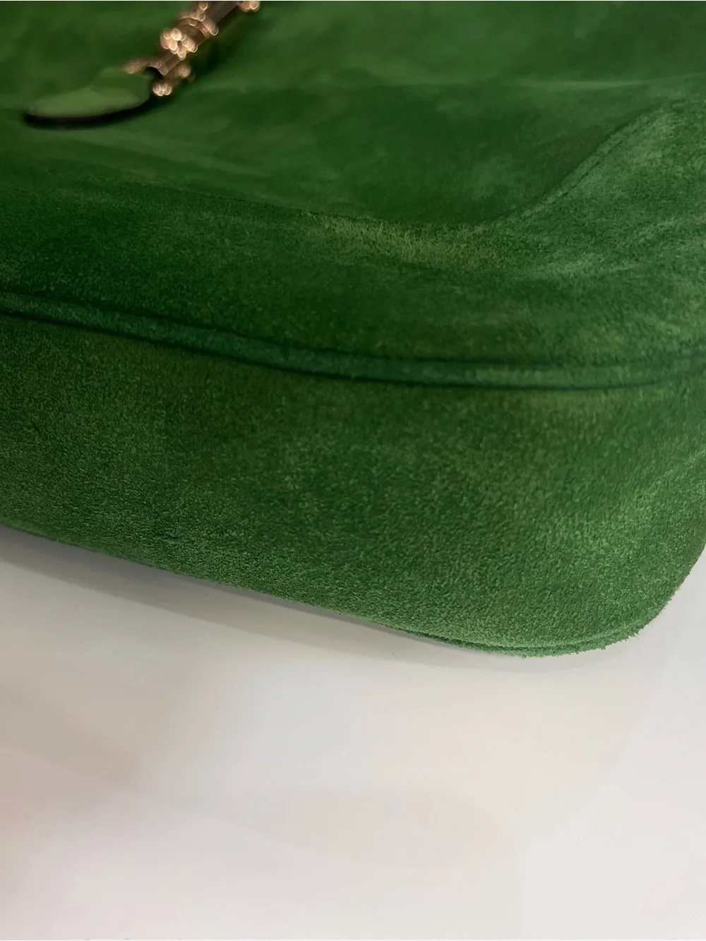 JACKIE GIORNO SUEDE HANDBAG